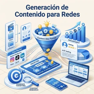Diseño, generación de contenido y manejo de Redes Youtube, Instagram, Spotify, Facebook, Linkedin entre otras